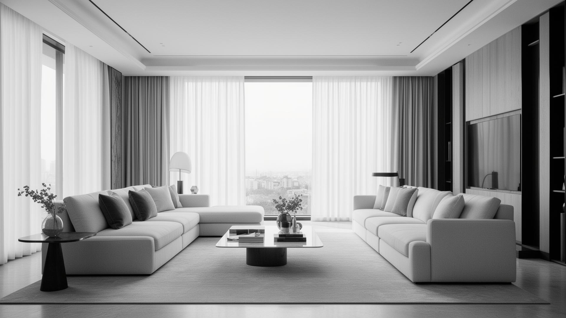 Luxury clean interior
